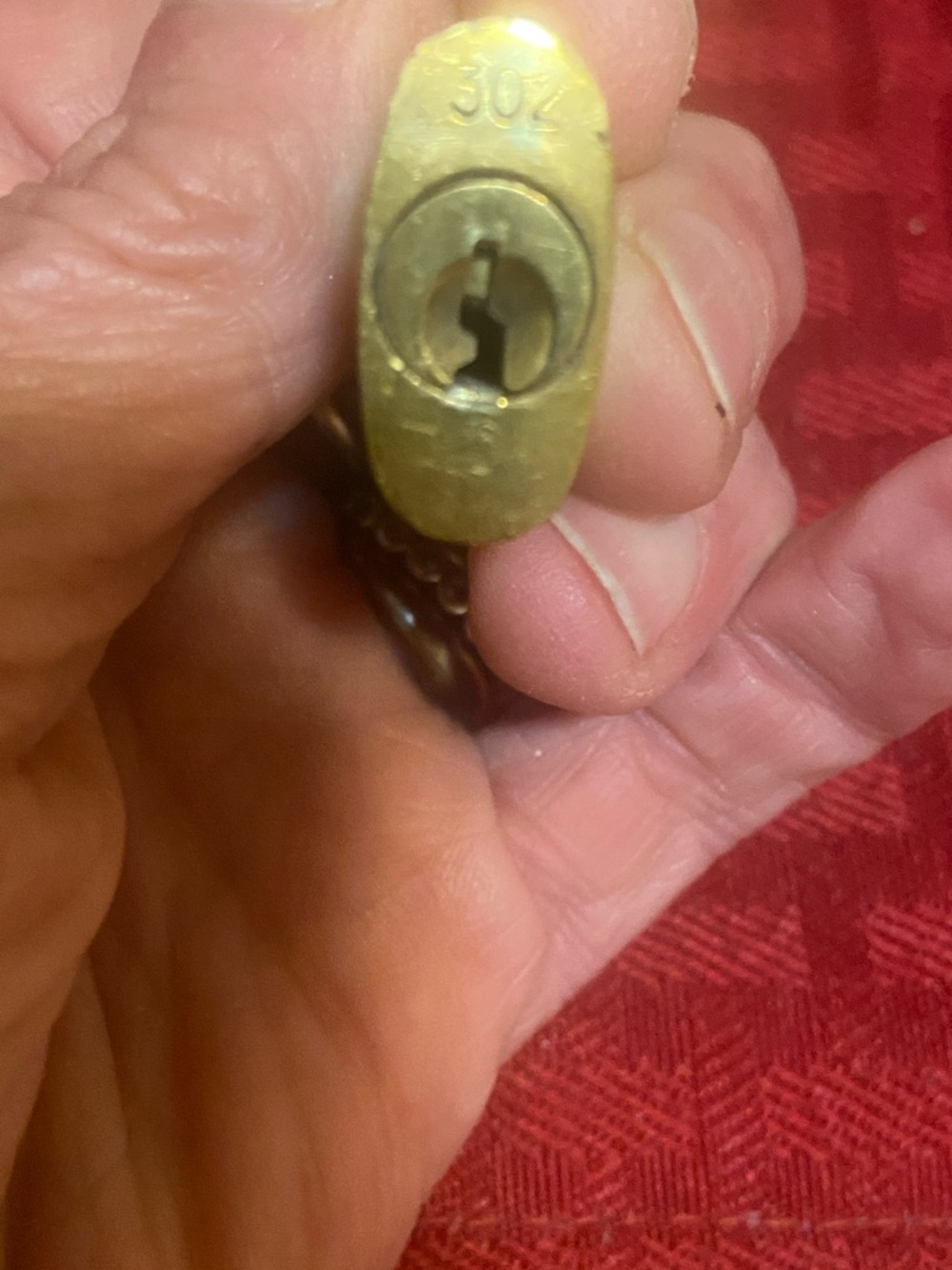 Louis Vuitton #302 Padlock and Key - Picture 5 of 7